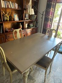 Tavolo e sedie Roche Bobois