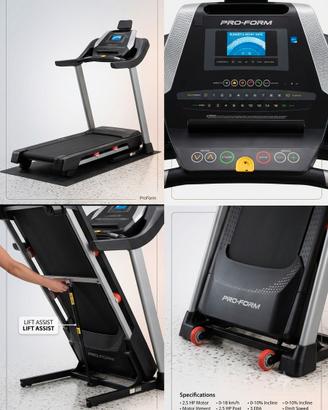 tapis roulant Pro form 