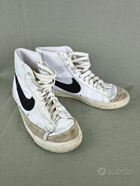 Scarpe Nike Blazer bianche e nere - 39