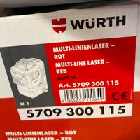 Livello laser multilineare WURTH MLPR22