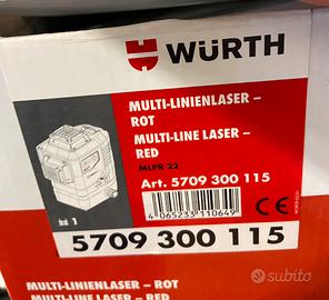 Livello laser multilineare WURTH MLPR22