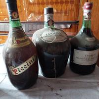 Chianti bottiglie vintage
