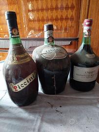 Chianti bottiglie vintage