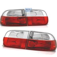 FANALI HONDA CIVIC 91-95 3D ROSSO BIANCO LEX