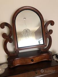 Specchiera a bilico prima metà XIX secolo