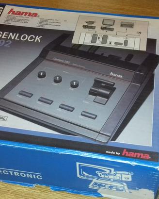 Video editing Hama Genlock 292 Commodore Amiga