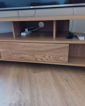 PORTA TV ANGOLARE LEGNO