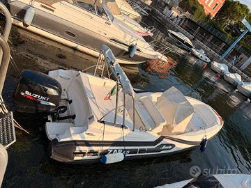 Zar formenti 65 con carrello e Suzuki 175 4 t