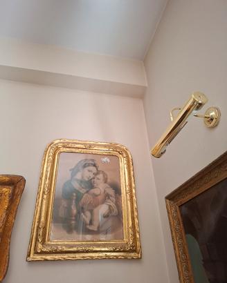 quadro antico con madonna