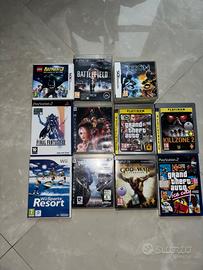 Giochi per varie console Nintendo e Sony PlayStati