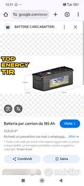 B158C Batteria 185ah avviamento con zoccolo