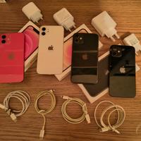 3 Apple iPhone 12 e 1 iPhone 11 128gb 64gb 