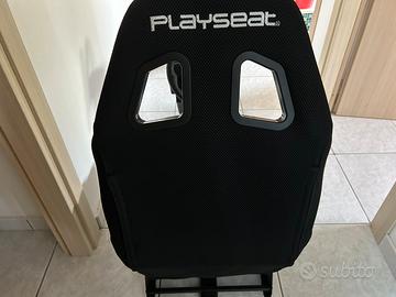 Volante, sedia, pedali, cambio, supporto cambio