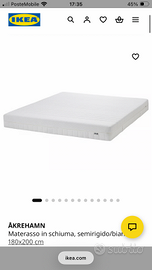 Materasso superking Ikea 180x 200 Akrehamn