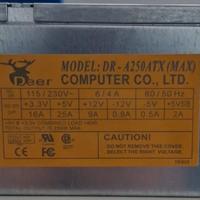 Alimentatore PC PEER modello DR-A250ATX