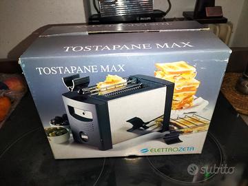 Tostapane Max Elettrozeta con inserti Larghi