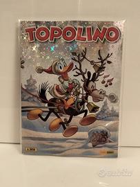 Topolino n 3656 Variant Natale 2025. Cover di Andr