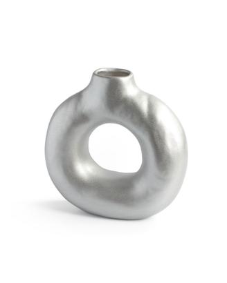 Vaso circolare argento