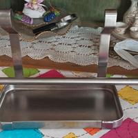 MENSOLA UTENSILI E BARRA PARETE CUCINA