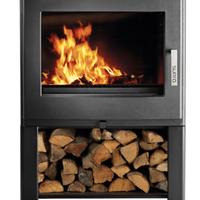 Stufa  a legna in ghjsa