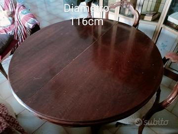 Tavolo da pranzo in legno massello