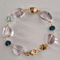 Bracciale pietre dure in argento 925 