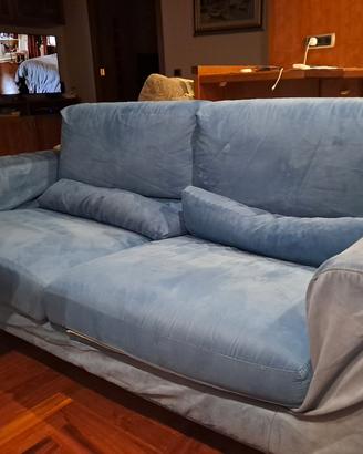 divano poltrone e sofa 2 posti più pouff