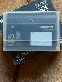 5 Cassette Mini DV Panasonic 63min Nuove sigillate