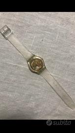 Swatch Golden Jelly 1990 special collector club.