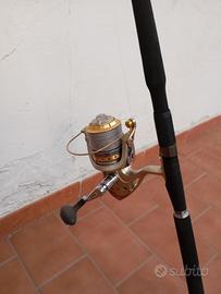 CANNA DA PESCA TRAINA JIGGING CON MULINELLO