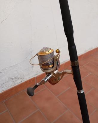 CANNA DA PESCA TRAINA JIGGING CON MULINELLO