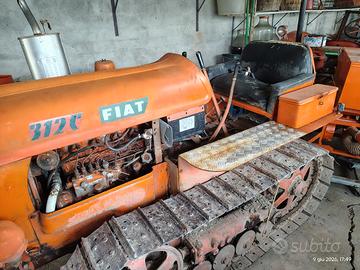 trattore a cingoli fiat 312 c