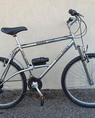 Bici MTB cromata, in ordine e pronta da usare