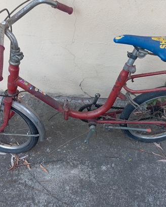 bicicletta pieghevole 
