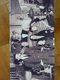 Poster di stoffa la famiglia addams