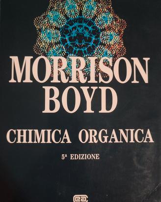 CHIMICA ORGANICA Morrison Boyd