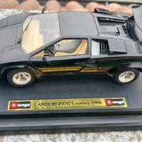 Modellino Burago Lamborghini Countach 1/24
