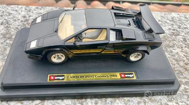 Modellino Burago Lamborghini Countach 1/24