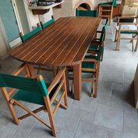 tavolo pranzo con 6 sedie regista
