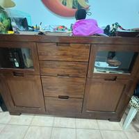 Mobile etnico in tec marrone