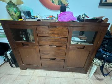 Mobile etnico in tec marrone