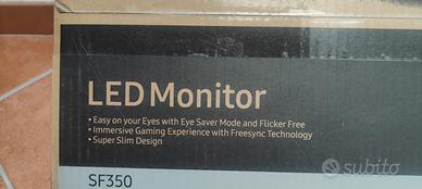 Monitor Samsung S24F350FH Monitor 24" Full HD