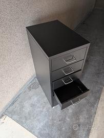 Cassettiera scrivania  con rotelle 