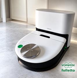 Robot Aspirapolvere Folletto VR7s con Base