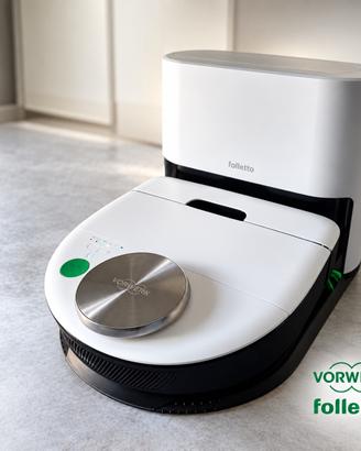 Robot Aspirapolvere Folletto VR7s con Base