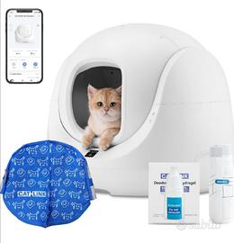 Catlink Baymax Lettiera Gatto Autopulente+Idrogel