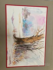 Acquerello Mimmo Tota