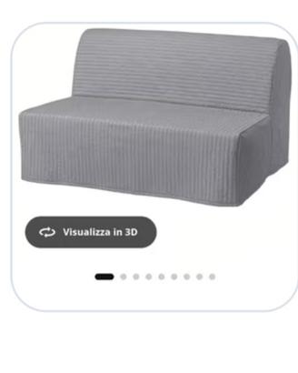 Divano letto  due posti, una piazza e mezza