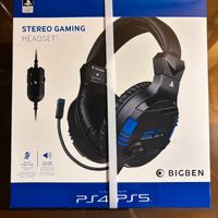 Cuffie BIGBEN stereo gaming headset per ps4/ps5