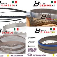 Lame per sega a nastro di tutti i modelli e misure